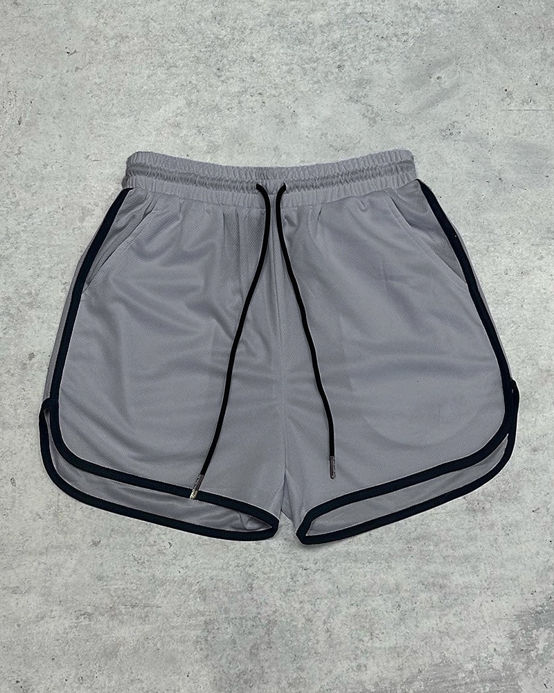 Homens Shorts de Corrida Calções atléticos Shorts de Academia Com Cordão Bolsos Cintura elástica Calção Casual Ao ar livre Férias Verão Secagem Rápida Leve Macio Treino de Ginástica Treinamento Ativo de 2026 por $17.99 –P18