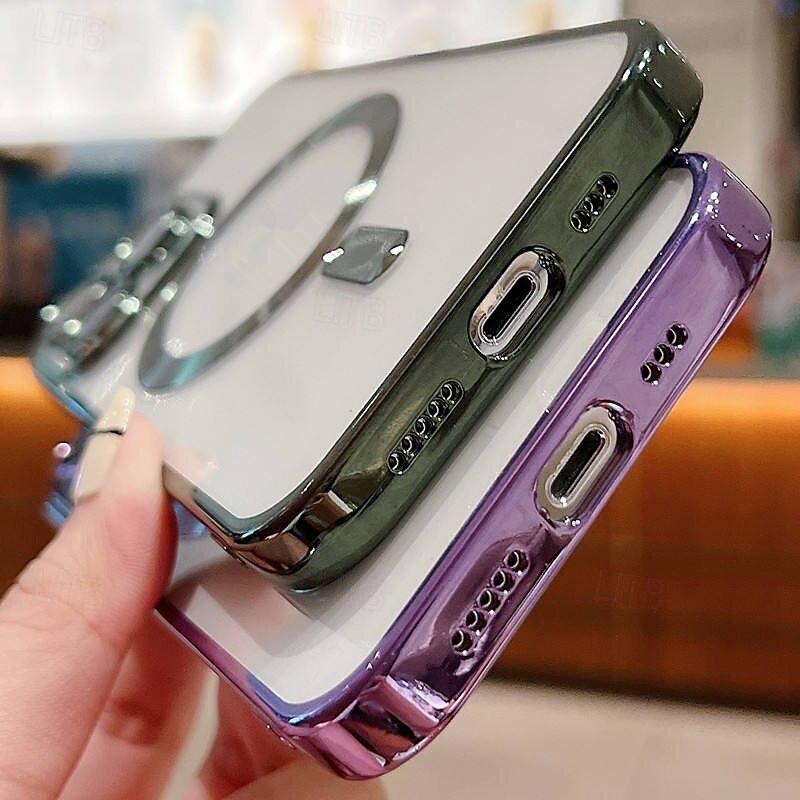 Handy Hülle Handyhüllen Für iPhone 17 Air 17 16 15 14 Pro Max Plus 13 Pro Max Rückseite Magnetisch Stoßfest Retro TPU 2026 - $13.99 –P3