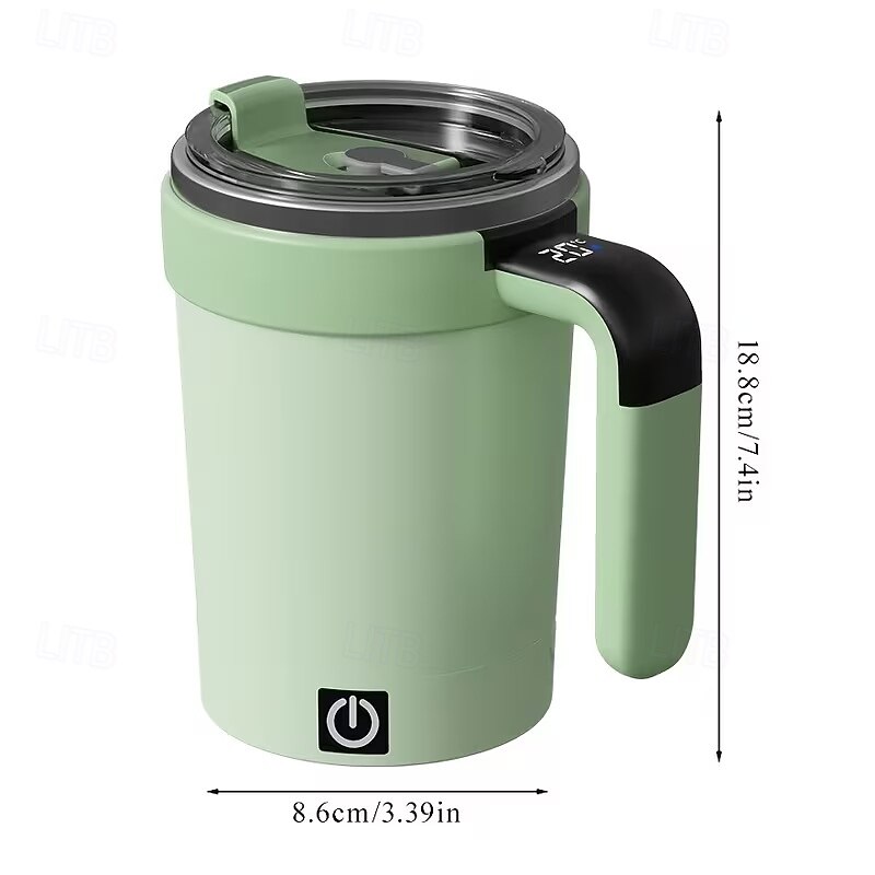 Magnetic Blending Coffee Cup with Straw Lid, 304 Stainless Steel Mixer, 7000 RPM Fast Blending for Smoothies & Coffee, USB-Rechargeable for home/Office/Travel (Hot/Cold Drinks) 2026 - $23.99 –P18