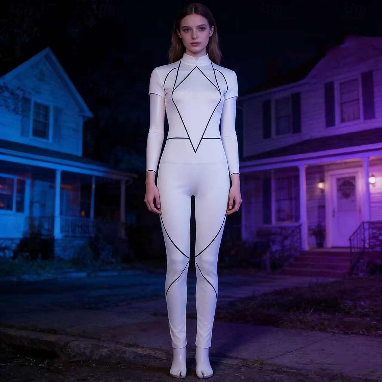 Serial telewizyjny science fiction Garnitury Zentai Kostium Cosplay Impreza for Dla obu płci Dla dzieci Dla dorosłych Halloween Karnawał Bal maskowy Spektakl 2026 - $33.99 –P1