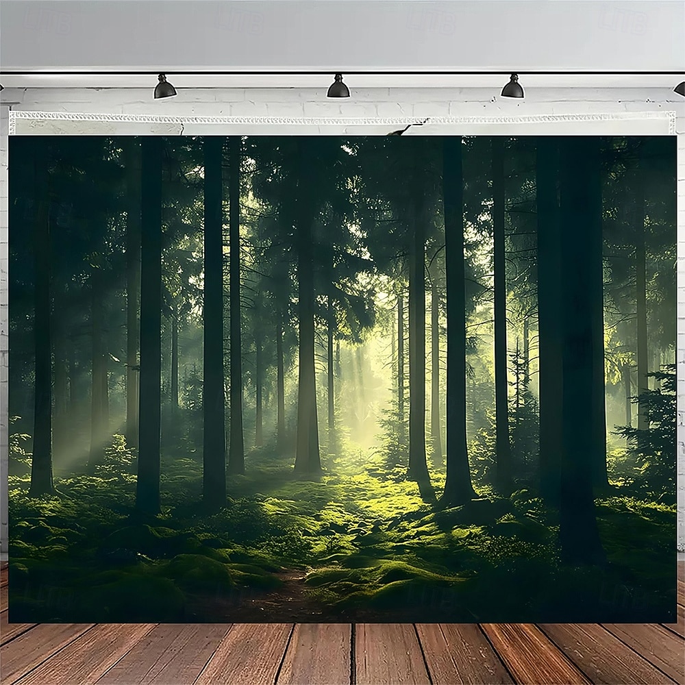 Nature Forest Wall Tapestry Green Tree Avenue Path Sunlit Park Scenery Wall Hanging For Living Room Bedroom Office Home Decor 2026 - $20.99 –P8