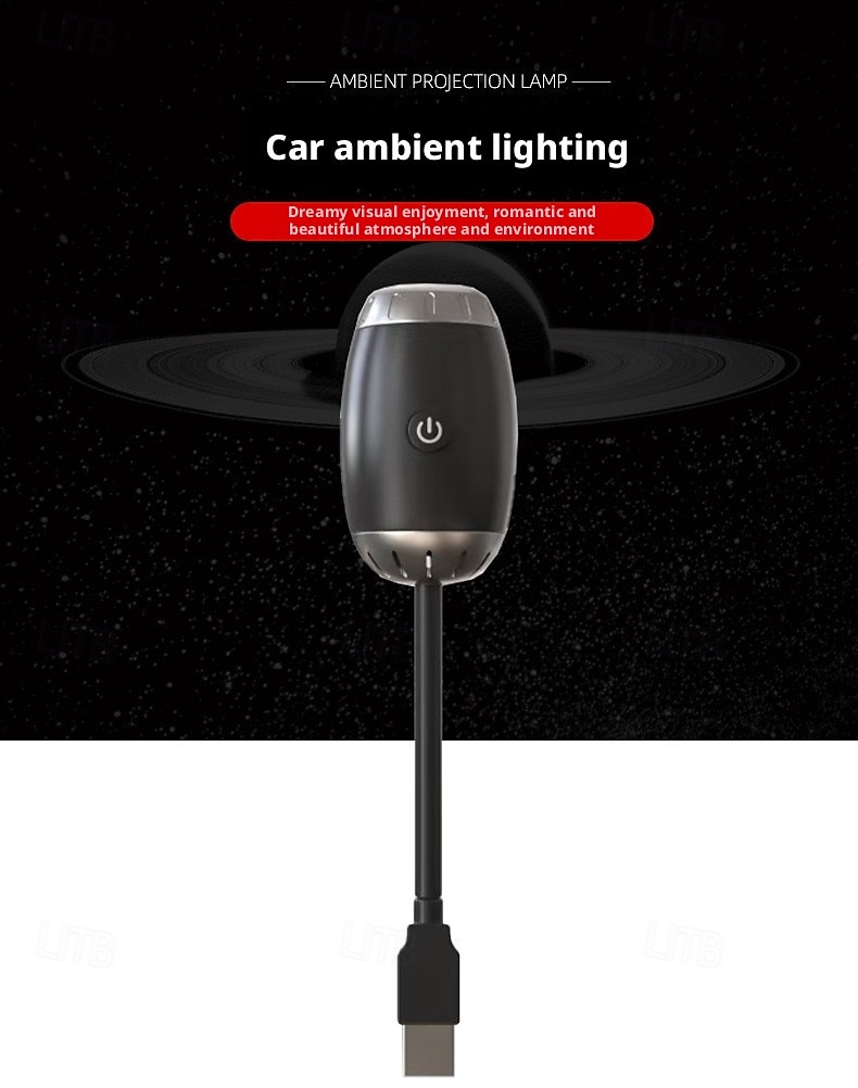 Car mounted Starry Sky USB Starry Sky Light Atmosphere Light Car Modification Interior Decoration Starry Sky Top Projection Light 2026 - $28.99 –P10