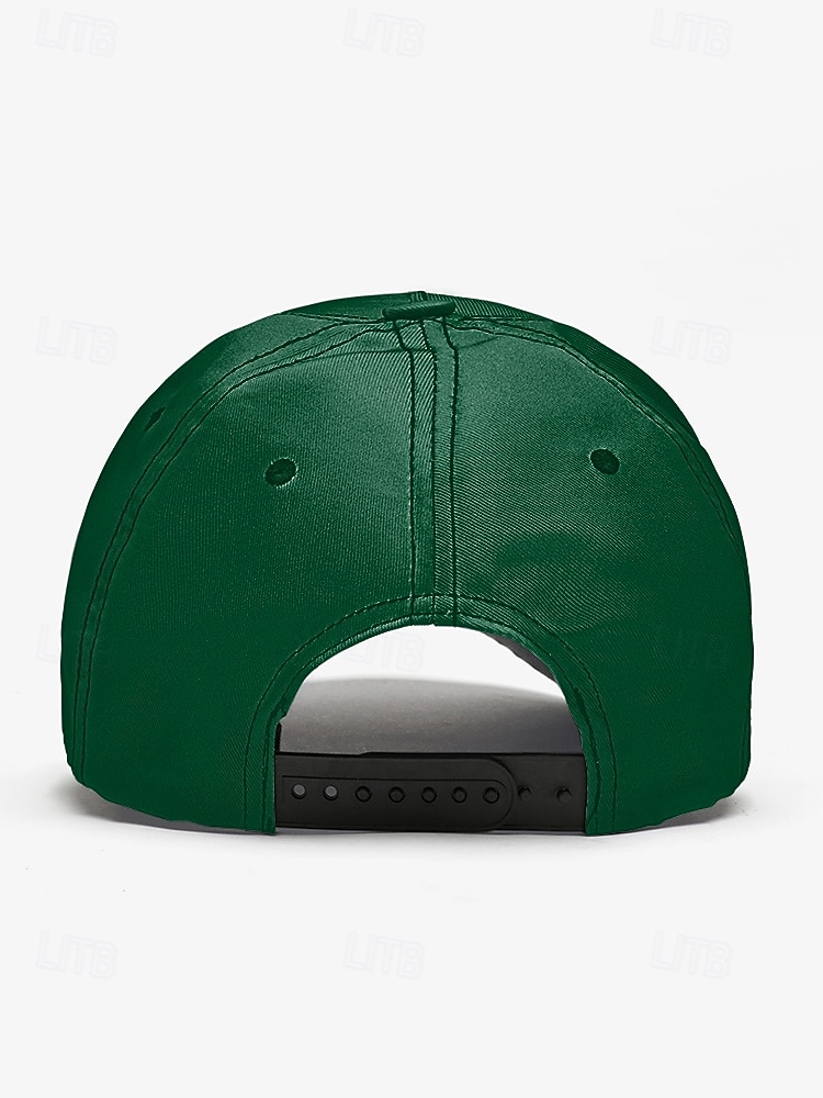 Gorra de béisbol de poliéster para hombre con estampado de máscara de Mardi Gras, ajuste ajustable, varios colores, ideal para carnaval, festivales y atuendos casuales. 2026 - $14.99 –P8