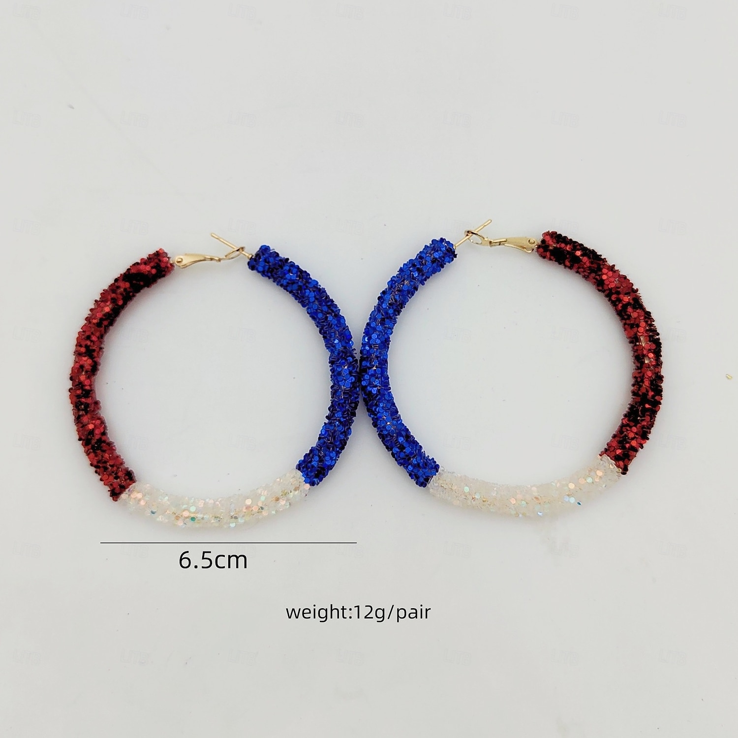 250. rocznica USA Nausznice Cosplay Dla dorosłych Damskie Dzień Niepodległości 4 lipca Impreza Spektakl Wystroić 2026 - $10.99 –P3