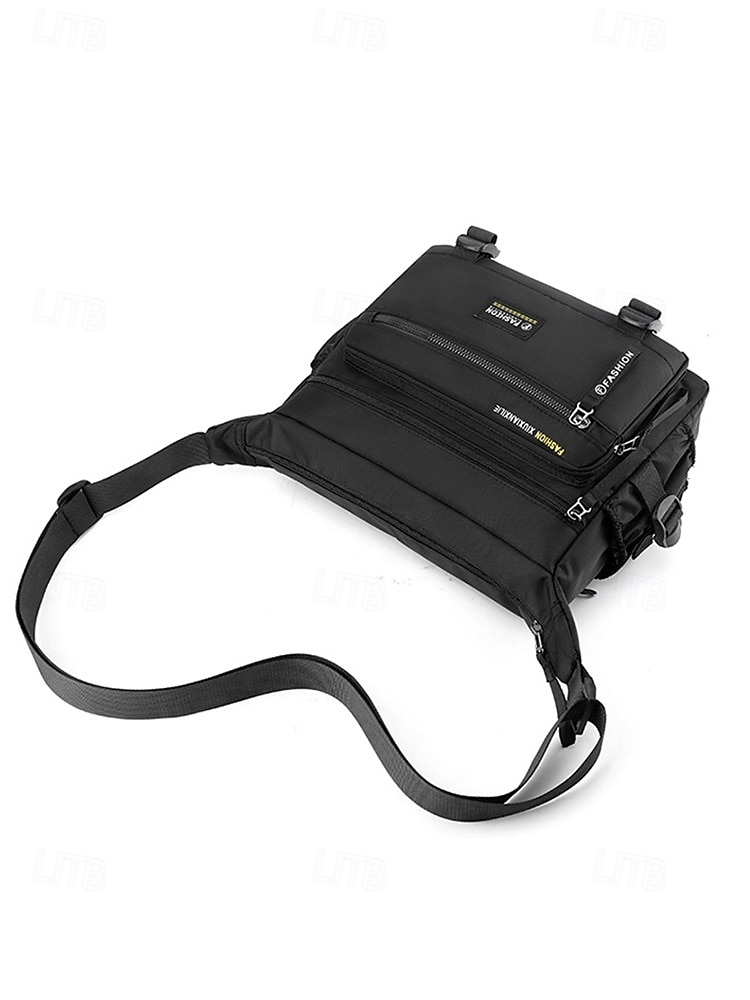 Herren-Umhängetasche aus Polyester, verschiedene Farben, strapazierfähiges Material, ideal für Outdoor-Aktivitäten, Wandern und den täglichen Gebrauch 2026 - $19.99 –P7