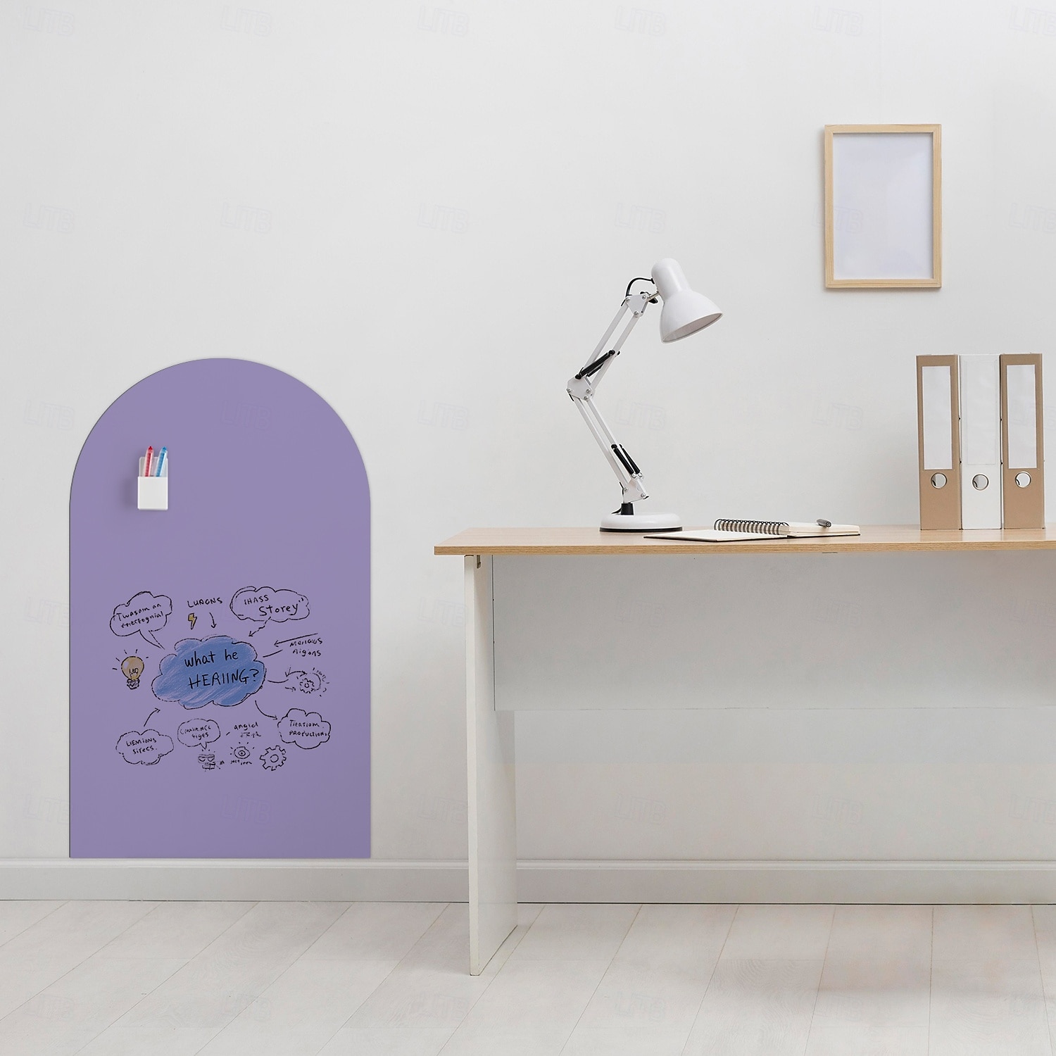 Arch Magnetic Wall Decal for Kids Magnetic Chalk Board Sticker Magnet Chalkboard for Wall Peel and Stick Self Adhesive Blackboard Multifunctional for Playroom Home Office School 2026 - $45.99 –P8