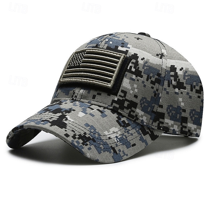 Gorra de Béisbol Color Camuflaje Bandera estadounidense Retro Antiguo Patriótico para Unisexo Adulto Impresión 3D  para Día de la Independencia 4 de julio Exterior Casual Diario 2026 - $15.49 –P9