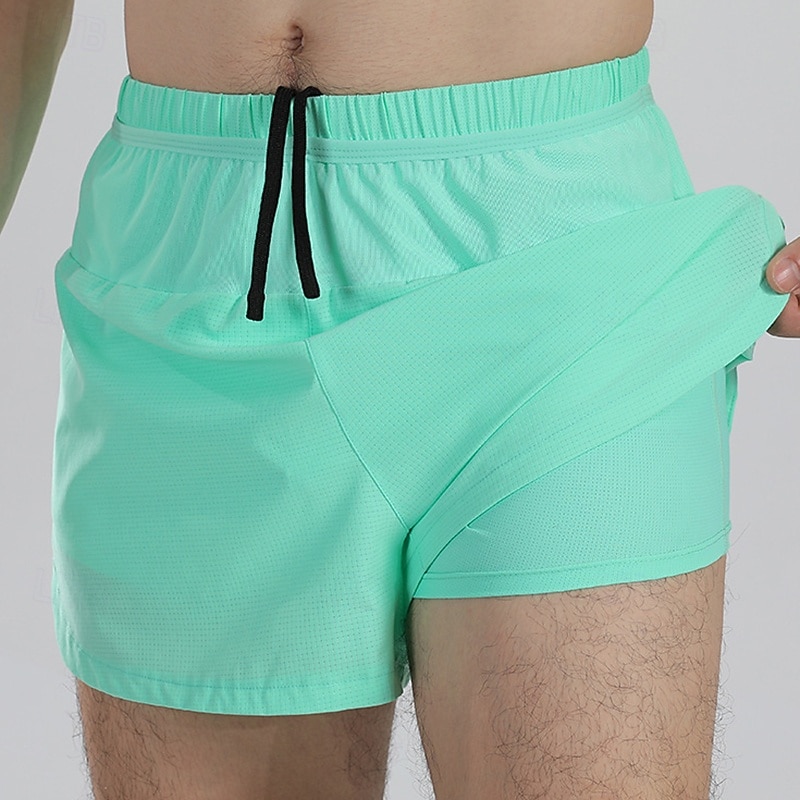Herre Joggebukser Treningstights Snorer Lomme Elastisk midje Shorts Shorts Avslappet utendørs Feriereise Sommer Hurtigtørkende Komprimering Fukttransport Treningsøkt Aktiv trening Trening Normal 2026 - $25.99 –P12