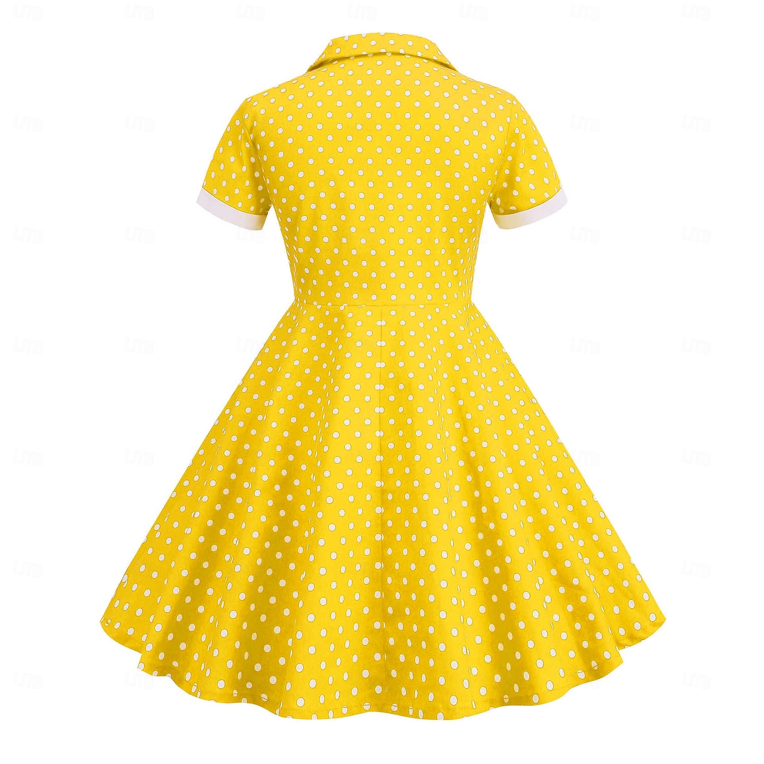 1950s Retro Vintage Rockabilly Midi Swing Dress Flare Dress Short Sleeves Polka dots Fit & Flare Swing Fancy Dress Girls' Carnival Masquerade Vacation Dailywear Kid's Dress Homecoming Dresses Spring 2026 - $35.99 –P12