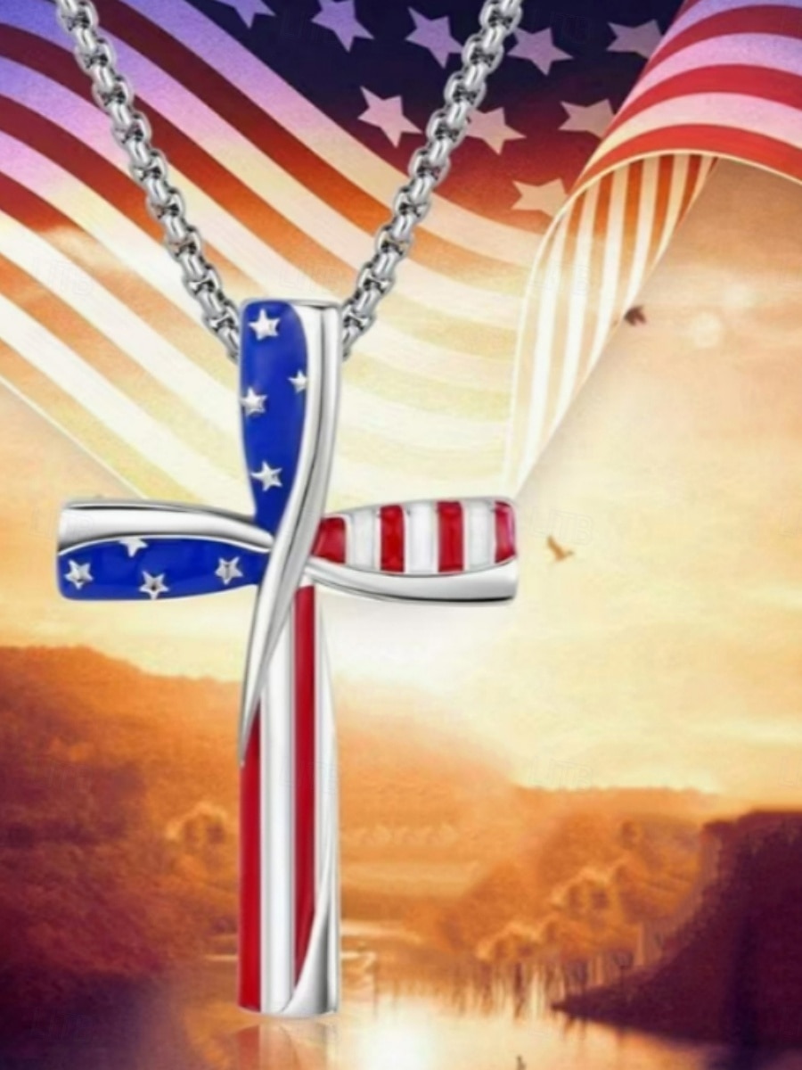 1PC Necklace For Women's Daily Street Gift Alloy Fancy Cross 2026 - BHD 4.14 –P1