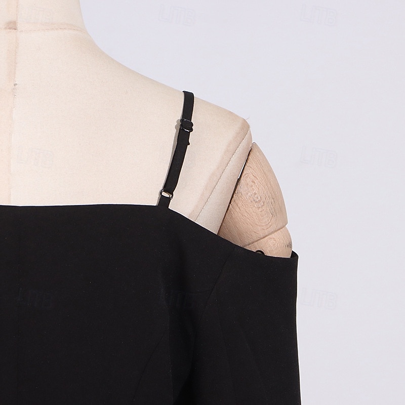 Two Piece A-Line Ankle Length Wedding Guest Dress Wedding Guest Dresses Elegant Daily Long Sleeve Spaghetti Strap Garden Party Wedding Guest with Strappy 2026 - $126.99 –P6