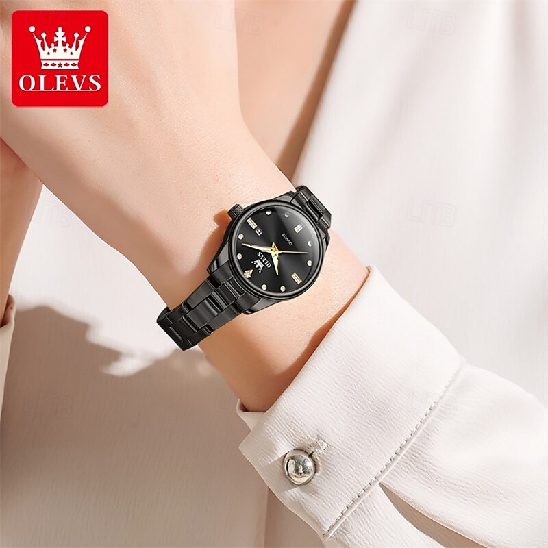 Mother's Day Gift New Olevs Brand Ladies' Business Watch With Night Light Calendar And Day/Night Display Quartz Movement Stylish Water-Resistant Sporty Ladies' Wristwatch. 2026 - $33.99 –P15