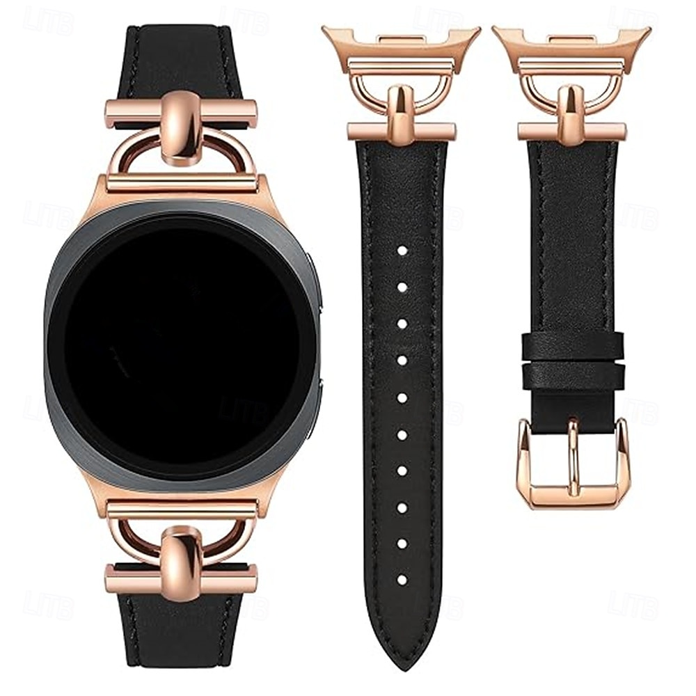 צפו בנד ל Samsung Galaxy שעון 8 40/44 מ"מ שעון 8 קלאסי 46 מ"מ Watch 6 Classic 43/47mm Watch 5 Pro 45mm Watch 4 Classic 42/46mm דמוי עור תַחֲלִיף רצועה מתכוונן רצועת ספורט אבזם מודרני קישור עור צמיד 2026 - $20.99 –P7