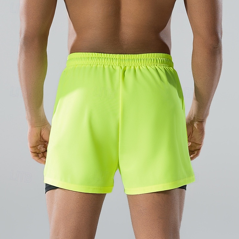 Per uomo Costumi da bagno Pantaloncini da mare Pantaloncini da bagno boxer Shorts Coulisse Elastico in vita Tinta unica Asciugatura Rapida Traspirante Sopra il ginocchio Casuale Spiaggia Nuoto del 2026 a $13.49 –P9