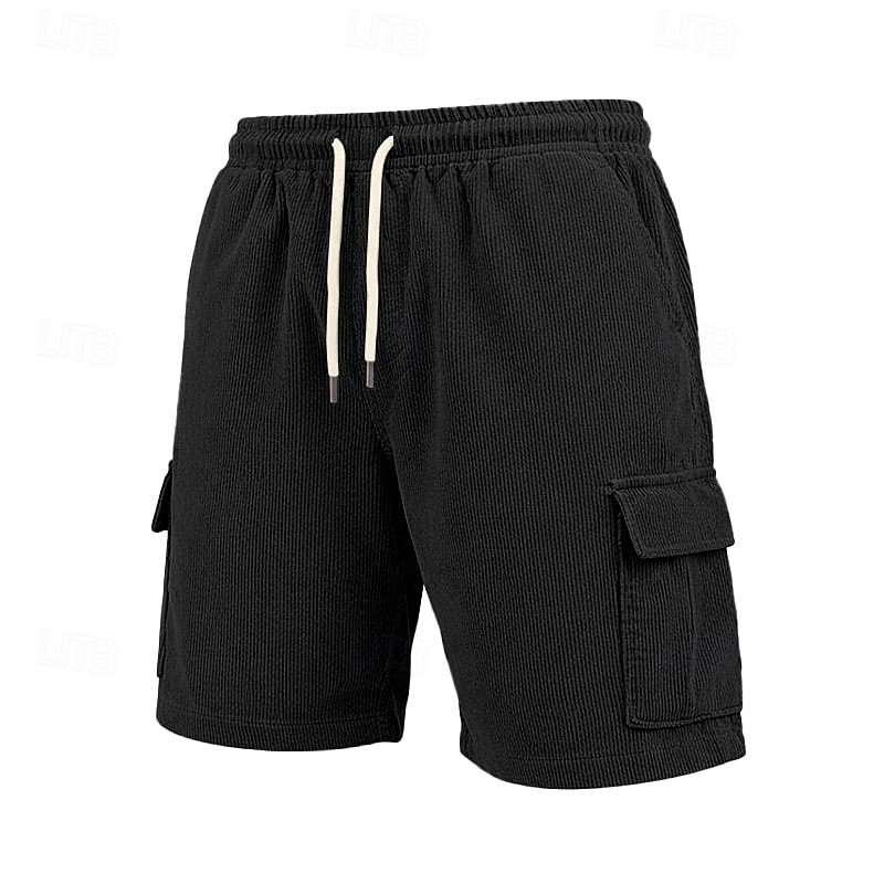 Miesten Shortsit Rennot shortsit Vakosametti shortsit Teksturoituja shortseja Tasku Joustava vyötärö Tavallinen Solid Color Mukavuus Hengittävä Polven yläpuolella Kausaliteetti ulko- Hiekkaranta Loma 2026 - $26.99 –P7