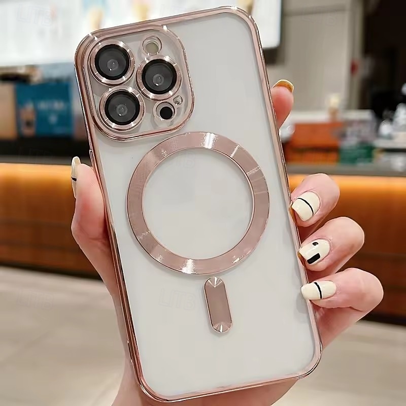 Handy Hülle Handyhüllen Für iPhone 17 Air 17 16 15 14 Pro Max Plus 13 Pro Max Rückseite Magnetisch Stoßfest Retro TPU 2026 - $13.99 –P6