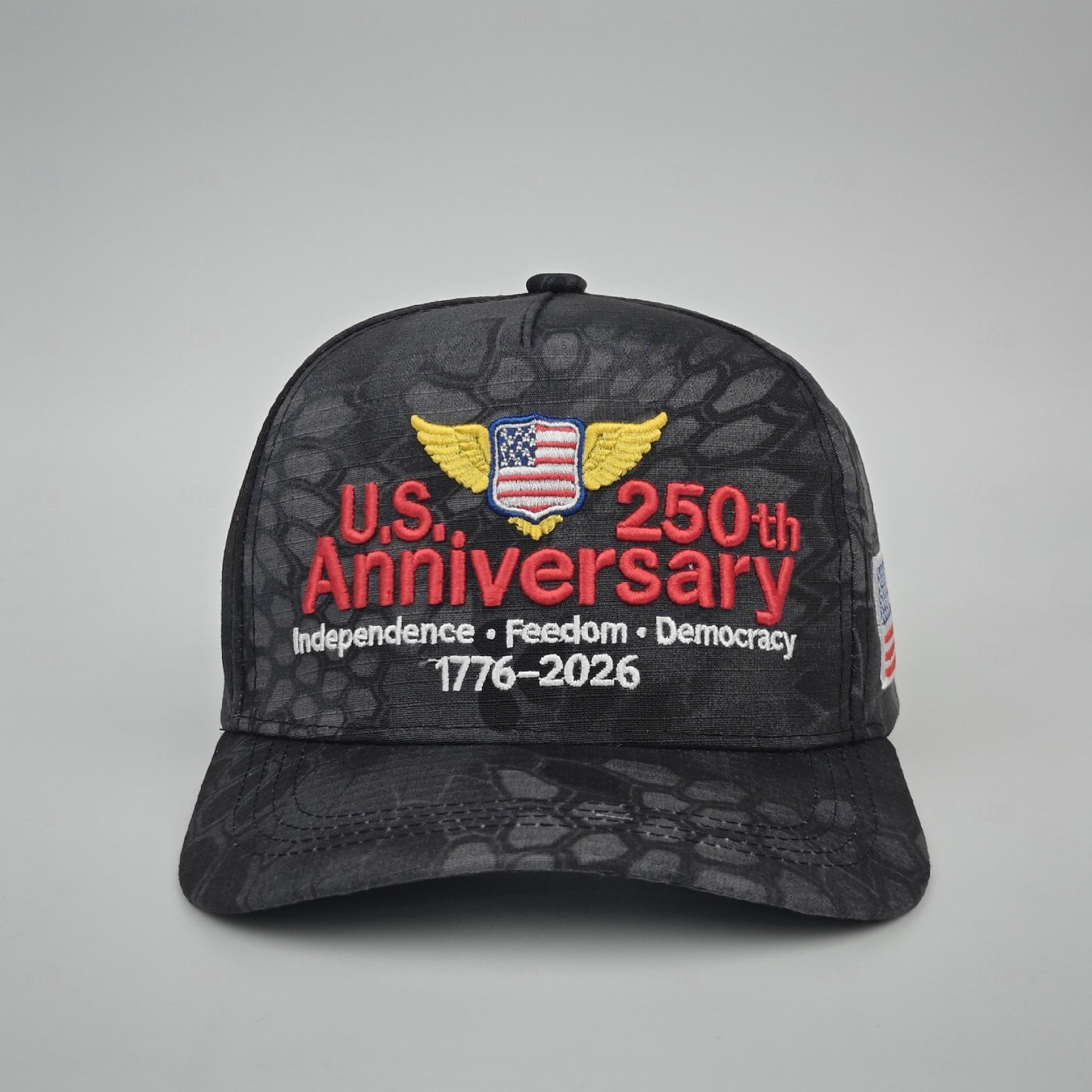 Lippalakki Amerikan lippu Retro / vintage Patriotismi varten Sukupuolineutraali Aikuisten 3D-tulostus varten Itsenäisyyspäivä 4. heinäkuuta ulko- Rento / arki Paraati 2026 - $20.99 –P7