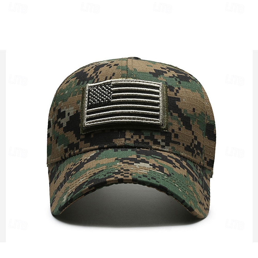 Gorra de Béisbol Color Camuflaje Bandera estadounidense Retro Antiguo Patriótico para Unisexo Adulto Impresión 3D  para Día de la Independencia 4 de julio Exterior Casual Diario 2026 - $15.49 –P5