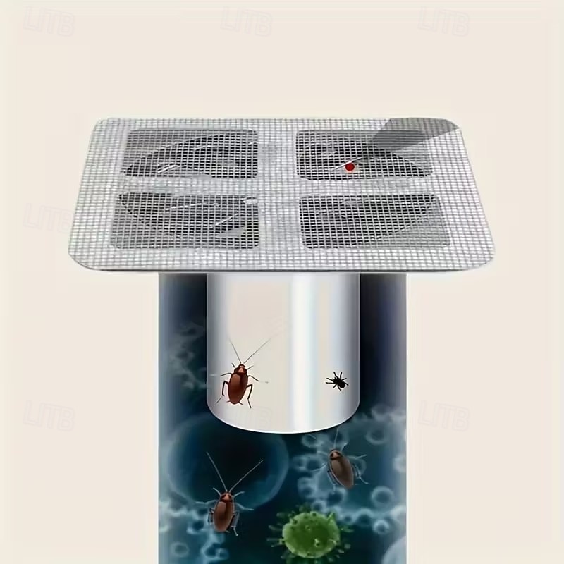 20/50 ks lapačů vlasů do sprchy, kovový síťový filtr do odtoku, snadné použití a likvidace, neucpává se, bez zápachu, sítko do sprchového odtoku do koupelny 2026 - $9.99 –P6