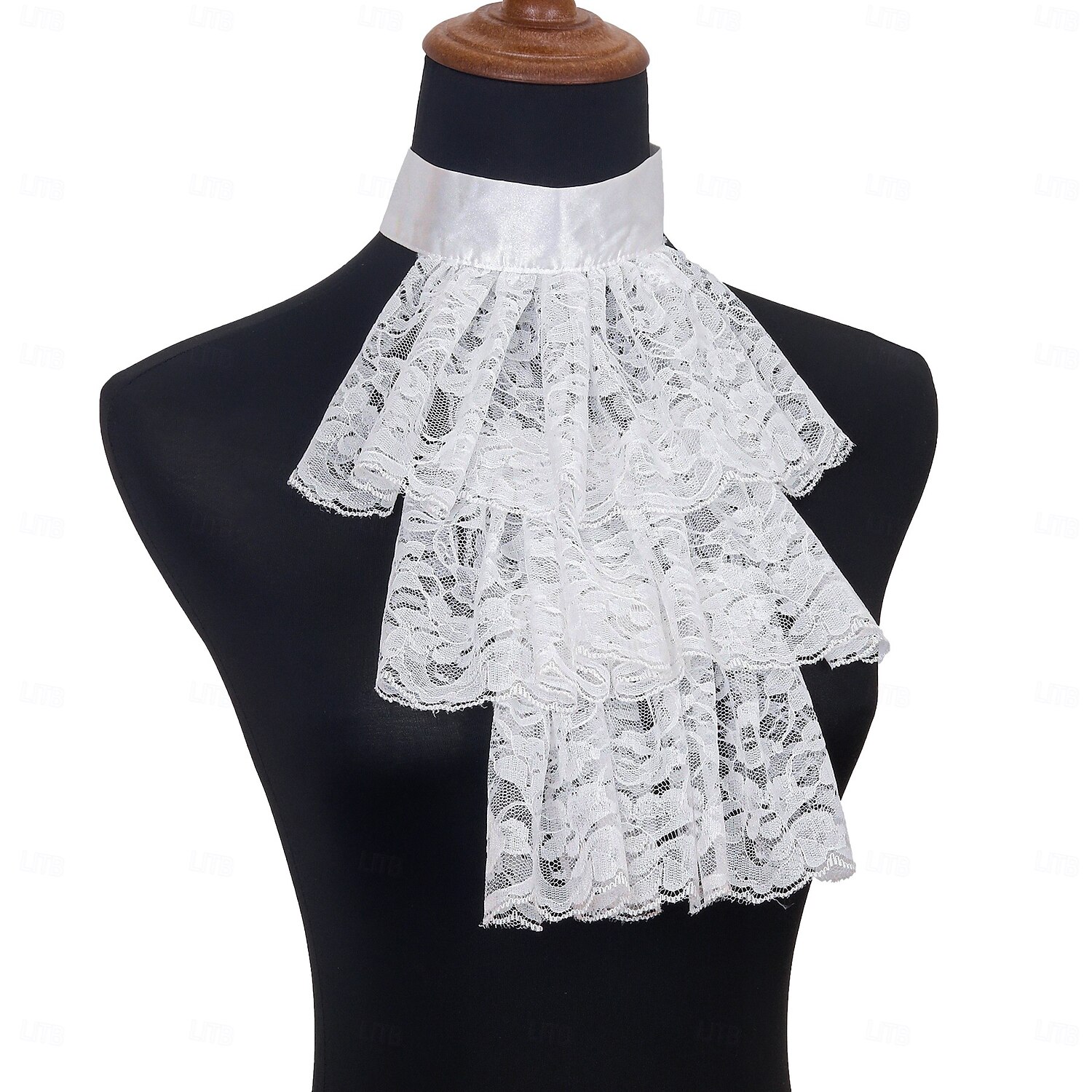 Retro Vintage Rococo Victorian Detachable Collar Princess Gentlewoman Lace Fancy Dress Women's Carnival Halloween Renaissance Fair Adults More Accessories 2026 - $27.99 –P2
