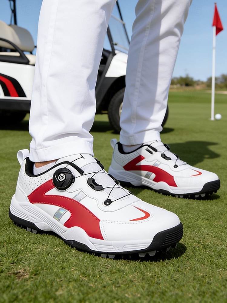 scarpe da golf da uomo blu e bianche, leggere, comode, dal design elegante, perfette per il golf e le feste all'aperto del 2026 a $69.99 –P6