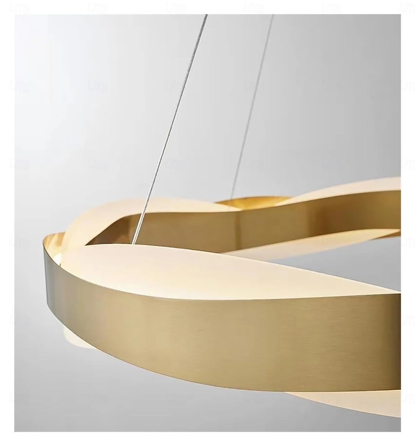 Nordic Modern Ring LED 3 Color 65/80cm Chandelier for Living Room Bedroom Dining Table Pendant Lamp Home Decor Lighting,Ceiling Pendant Light 2026 - $649.99 –P7