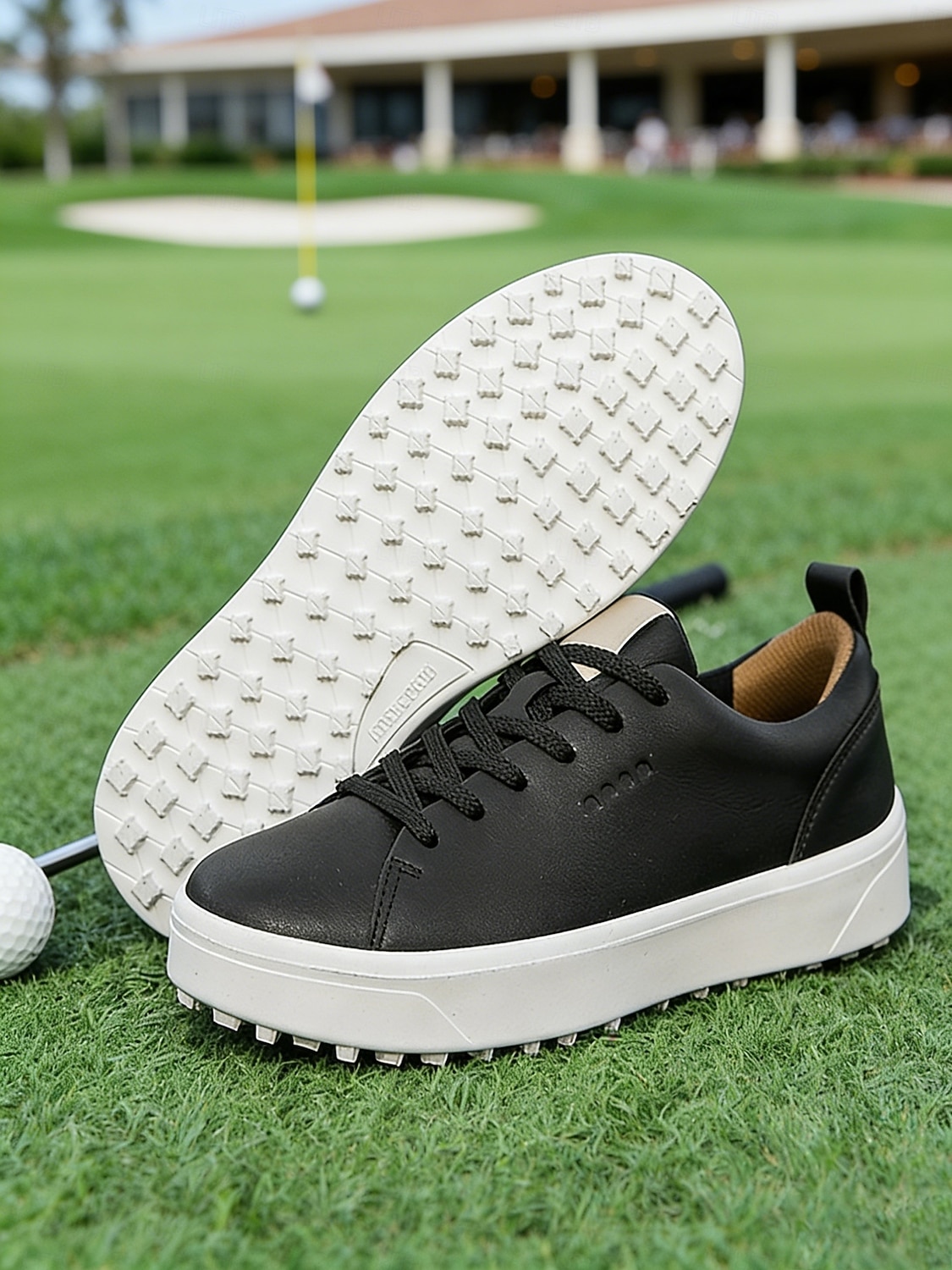 Brązowe buty golfowe damskie – klasyczne, sznurowane, codzienne buty golfowe dla kobiet, trwała podeszwa z kolcami do gry w golfa, spacerów, uprawiania sportów na świeżym powietrzu i noszenia na co dzień 2026 - $84.99 –P6