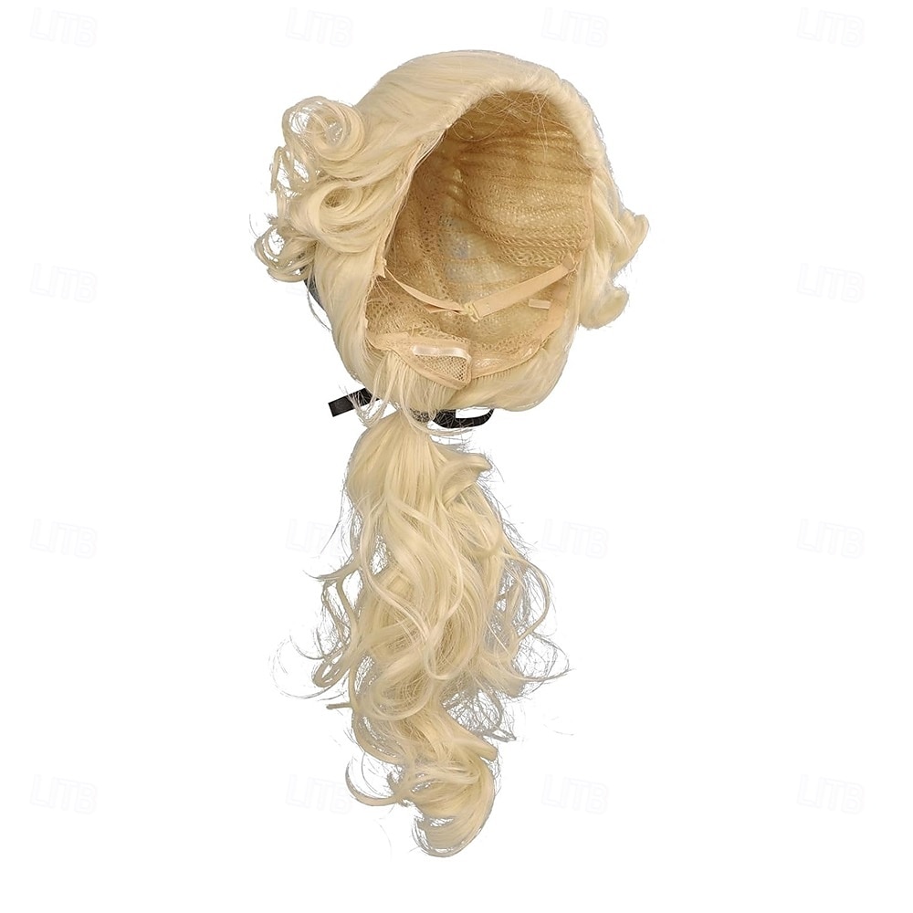 Judge Colonial Wigs Men Lawyer Long Wave Curly Historical Wigs Washington for Costume Cosplay Party 2026 - $33.99 –P5
