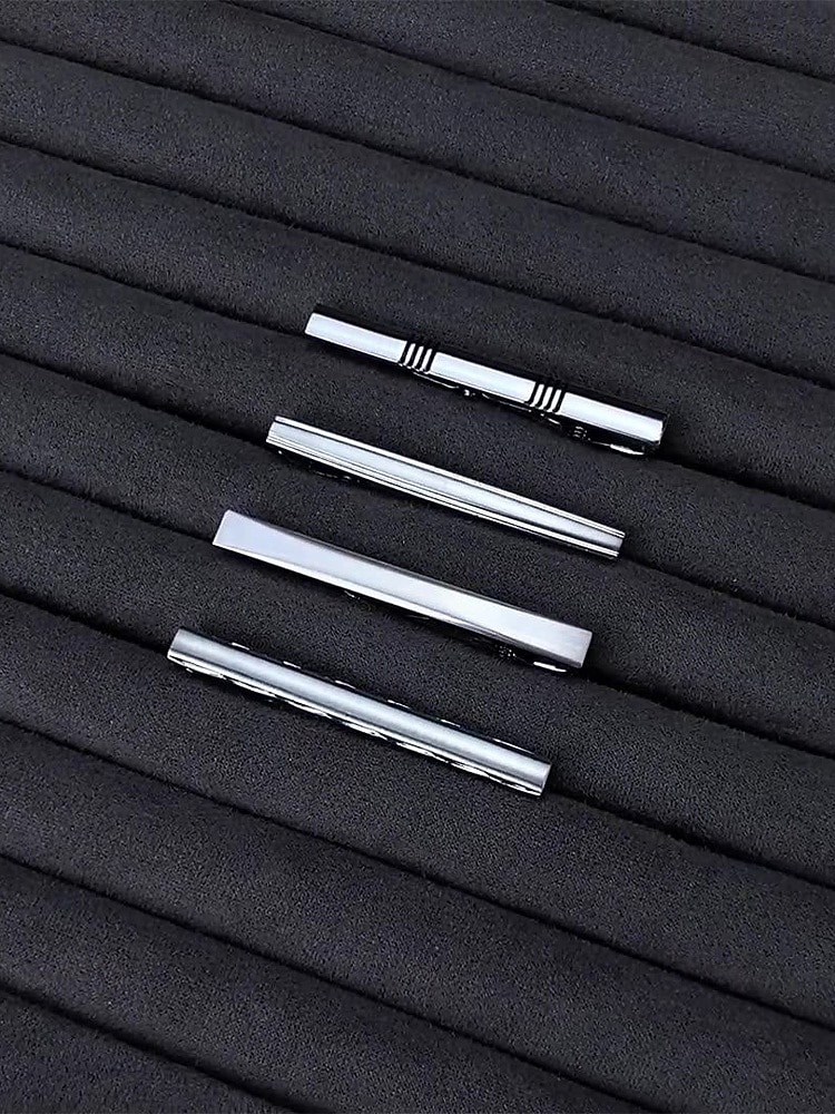 Męska spinka do krawata ze stopu – wiele stylów na wesela i okazje biznesowe – elegancki i trwały design 2026 - $11.99 –P5