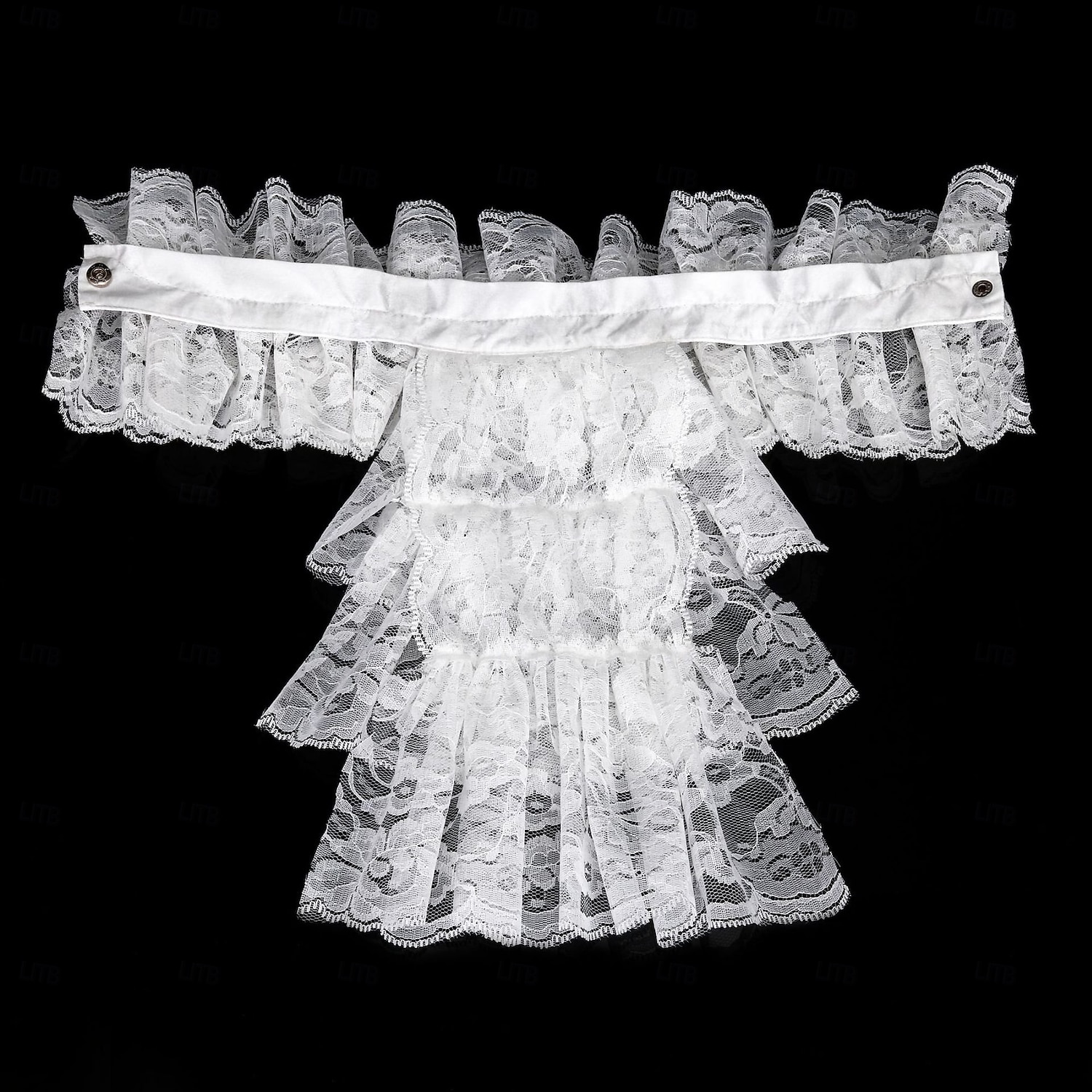 Vintage Rococó Victoriano Cuello Gorguera Princesas Dama Disfraz Mujer Carnaval Víspera de Todos los Santos Feria del Renacimiento Adultos Más Accesorios 2026 - $37.99 –P6