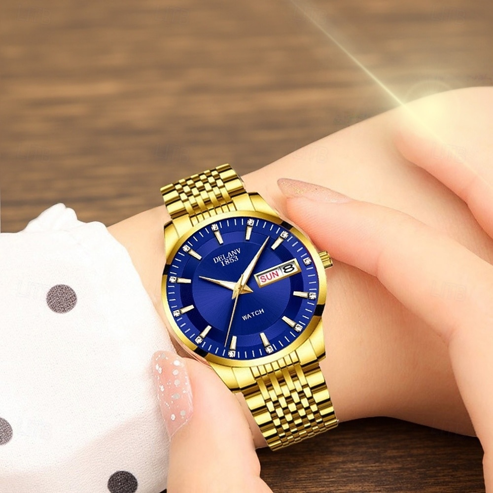 Mother's Day Gift Women Quartz Watch Casual Luminous Calendar Date Alloy Watch 2026 - $19.99 –P3