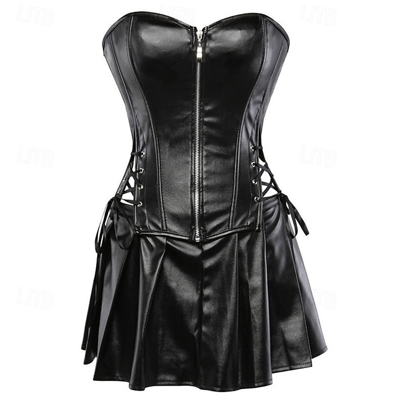 Medieval Renaissance Steampunk Dress Corset Pirate Fancy Dress Women's Pirate Fantasy Halloween Carnival Performance LARP Ren Faire Adults' Dress 2026 - $27.99 –P7