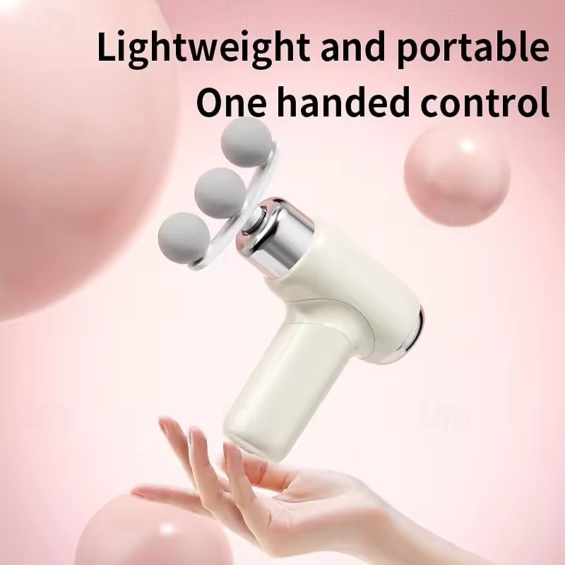 Портативный мини-массажный ручной фасциальный пистолет для глубокого расслабления мышц и тканей, регулируемая скорость, для тела, спины, шеи и ног. 2026 - $43.99 –P7