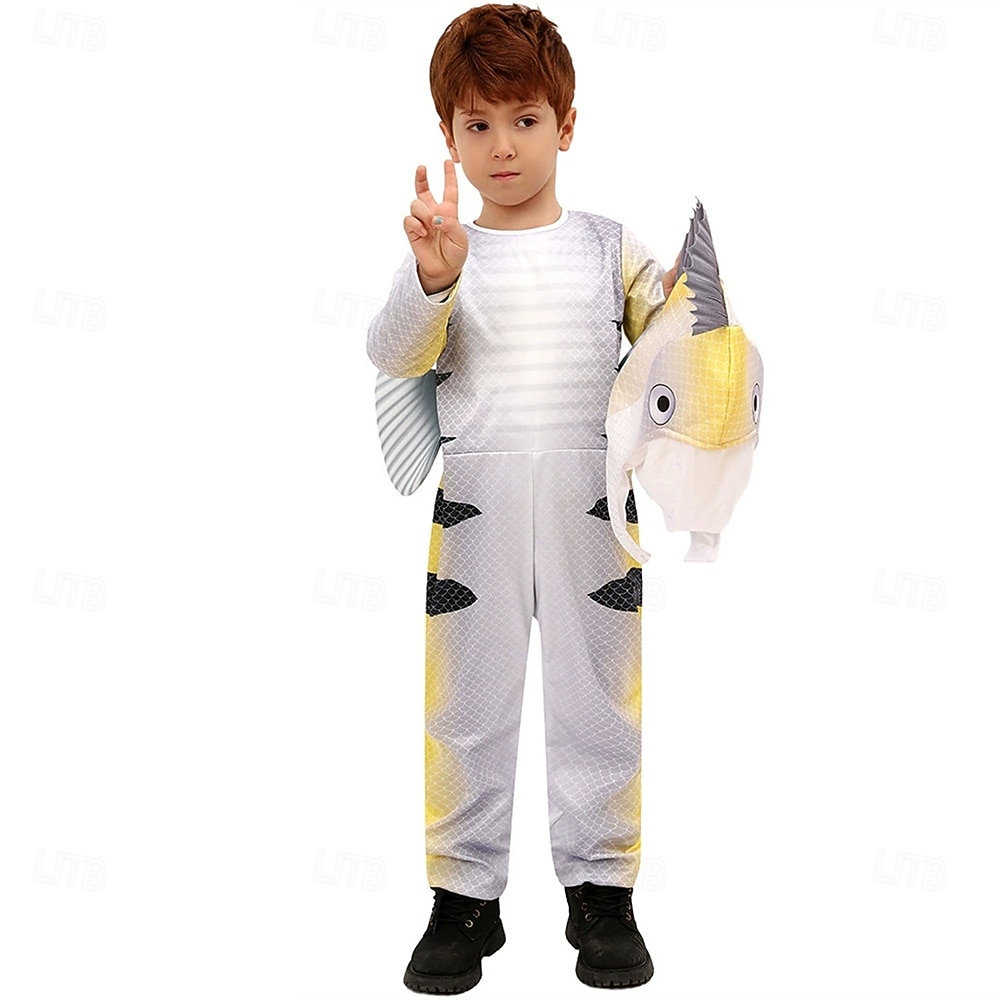 Carnival Costume Hoodie Bodysuit Animal Cosplay Kid's Unisex Halloween Carnival Performance Educational Dress Up Dress Up 2026 - $40.99 –P3