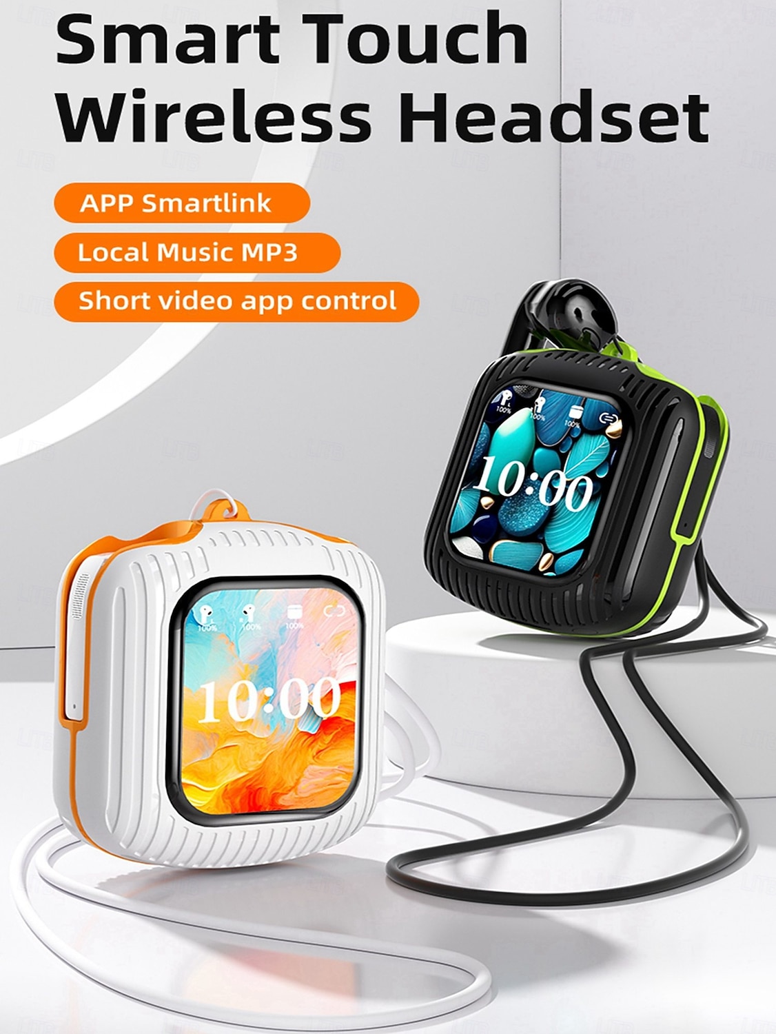 K8 Auricolari True Wireless TWS In-ear Bluetooth 5.3 Cancellazione del rumore Stereo Con la scatola di ricarica per Apple Samsung Huawei Xiaomi MI Allenamento in Palestra Uso Quotidiano All'aperto del 2026 a $67.99 –P1