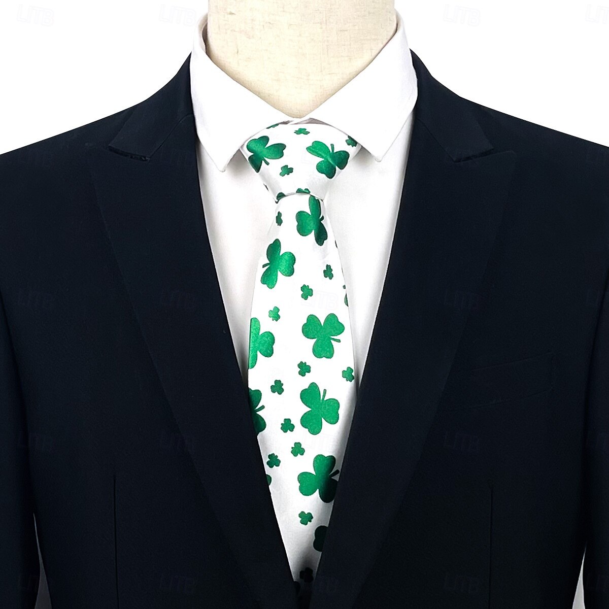 Men Ties Casual St. Patrick's Day Printing Graphic Shamrock Party Saint Patrick Day 2026 - $9.49 –P4