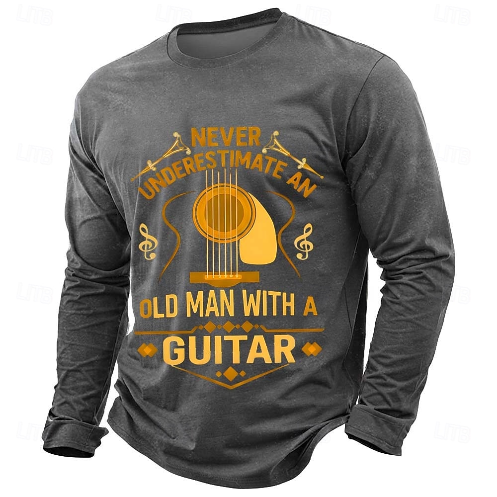 Ανδρικά Αστεία αργκό Μπλουζάκι Μακρυμάνικο Κοντομάνικη μπλούζα 3D εκτύπωση Στρογγυλή Ψηλή Λαιμόκοψη Πουκάμισο Μοντέρνα Καθημερινά Βασικό Causal Καθημερινά Δρόμος Θαλασσί Μαύρο Πράσινο του τριφυλλιού 2026 - $23.99 –P4