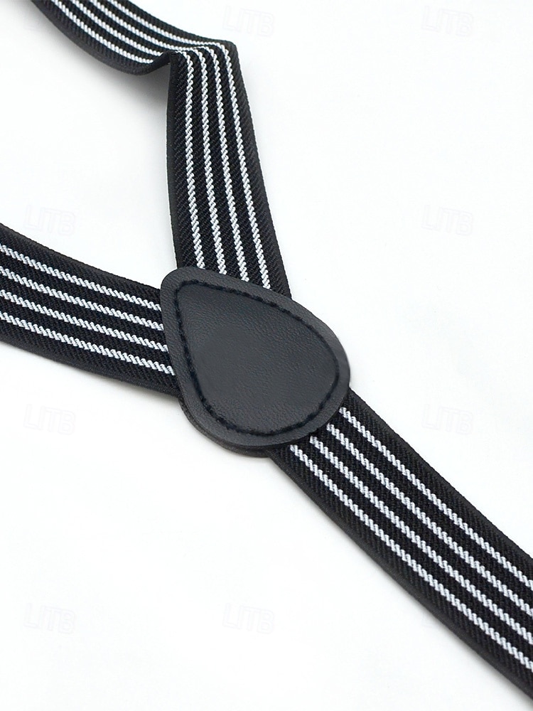 Регулируемые эластичные подтяжки для брюк, эластичные полиэстеровые Y-образные подтяжки, различные цвета, классический формальный стиль, идеально подходят для свадеб, Дня святого Валентина, вечеринок и повседневной носки. 2026 - $9.99 –P6