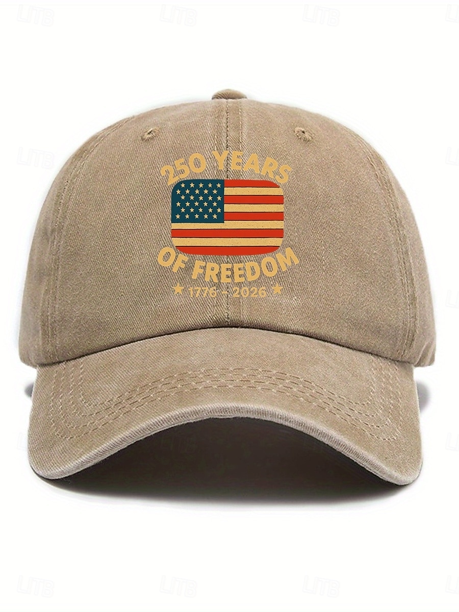 Mujer Sombrero Sombrero del 250 aniversario de Estados Unidos Gorra de Béisbol Sombrero para el sol Gorra gráfica Protección Solar Resistente al Viento Transpirable Diario Exterior Fin de semana 2026 - $8.49 –P4