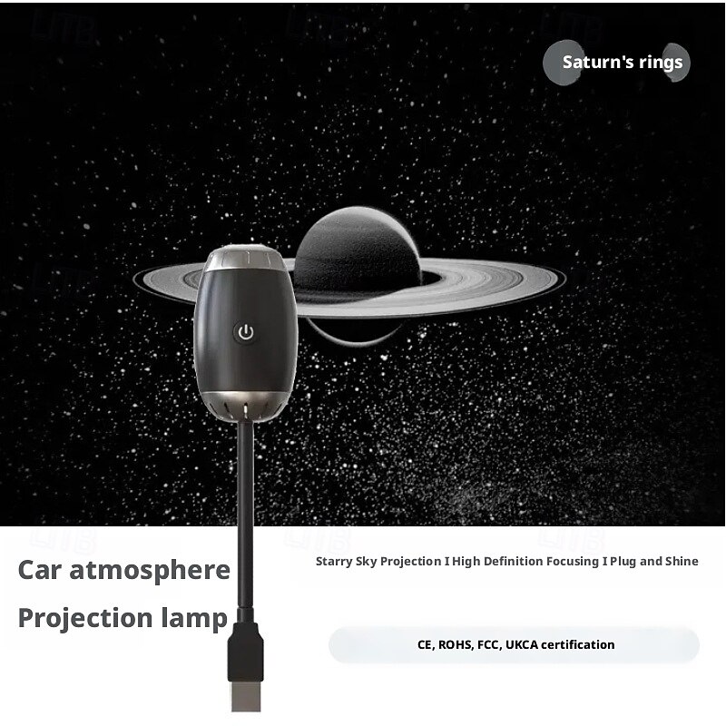 Car mounted Starry Sky USB Starry Sky Light Atmosphere Light Car Modification Interior Decoration Starry Sky Top Projection Light 2026 - $28.99 –P1