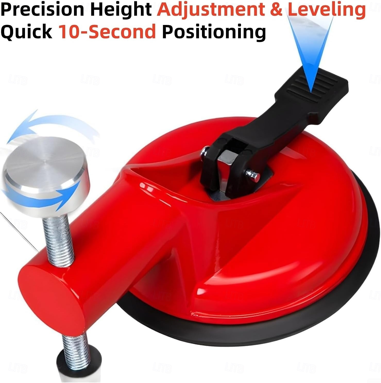 állítható magasságú beállító, padlórés-javító eszköz, professzionális, állítható vákuumszívó-hézag-pult szintező igazító szorító nagy teherbírású gumi tapadókorongokkal, hatékony padlóburkoló eszközök 2026 - $22.99 –P6