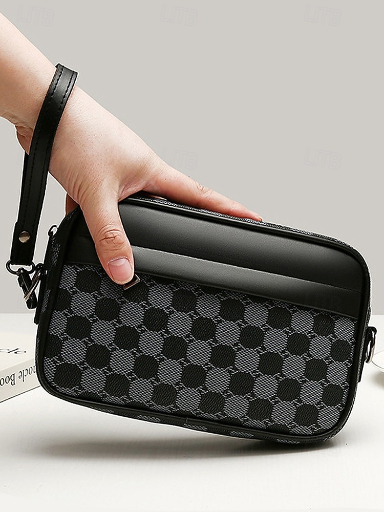 férfi műbőr crossbody táska – több színben, sokoldalú pántokkal, stílusos és tartós mindennapi viseletre, munkába és utazásra egyaránt 2026 - $14.99 –P4