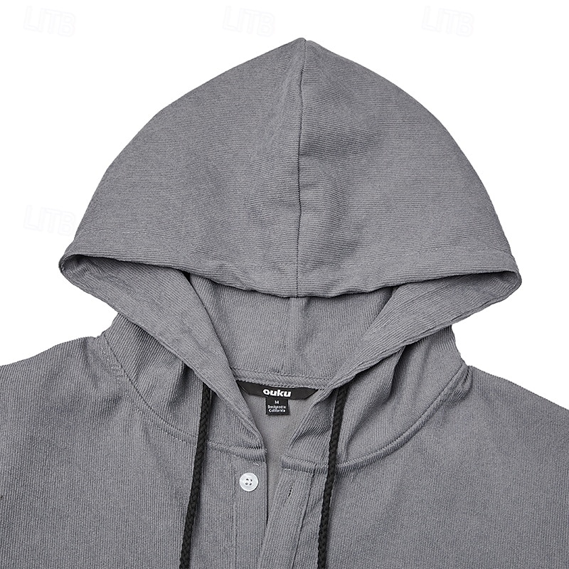 Ανδρικά Πουκάμισο Casual πουκάμισο Κοτλέ πουκάμισο Θαλασσί Λευκό Βαθυγάλαζο Σκούρο γκρι Μακρυμάνικο Σκέτο Με Κουκούλα Αιτιώδης συνάφεια Causal Με Κουκούλα Ρούχα Βίντατζ Μοντέρνα Κομψό στυλ street 2026 - $25.99 –P8