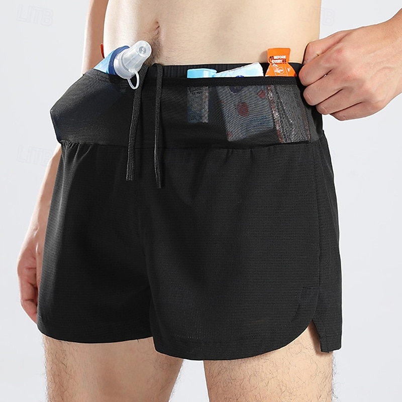 Herre Joggebukser Treningstights Snorer Lomme Elastisk midje Shorts Shorts Avslappet utendørs Feriereise Sommer Hurtigtørkende Komprimering Fukttransport Treningsøkt Aktiv trening Trening Normal 2026 - $25.99 –P8