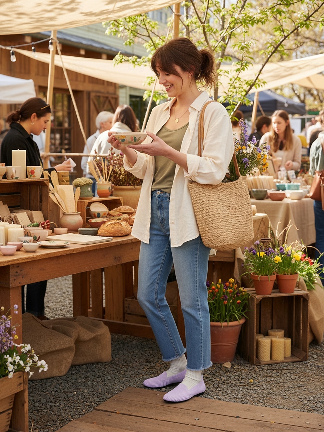 Chaussures à enfiler violettes en maille douce pour femmes – minimalistes, respirantes et légères, idéales pour le bureau, les trajets quotidiens, les voyages et le quotidien. de 2026 ? $18.99 –P9