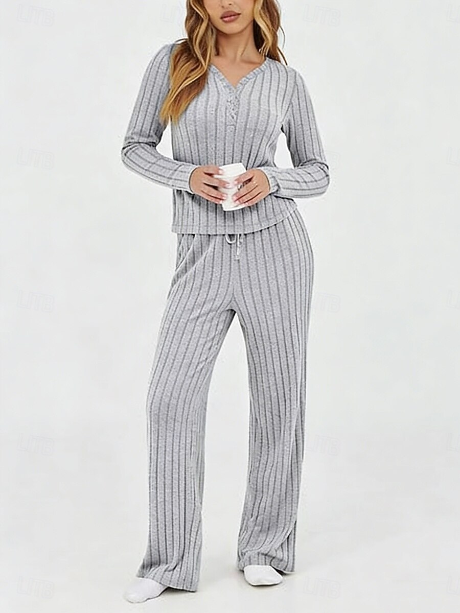 Mujer Conjuntos de dos piezas Conjuntos de pantalones Bolero Manga Larga Escote en Pico Color sólido Elegante Moda Ropa de calle Casual Diario Exterior Negro Vino Morado Primavera Ajuste regular 2026 - $31.99 –P11