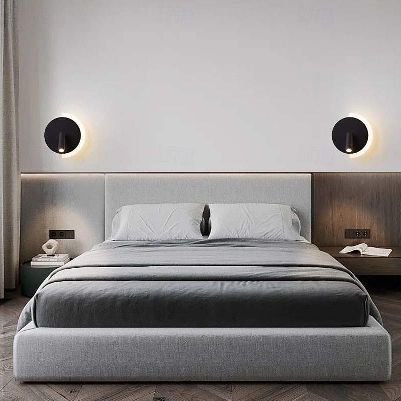 Otthoni Modern Beltéri fali lámpák Hálószoba Fém falikar Nem vízálló 110-120 V 220-240 V 10 W 2026 - $99.99 –P3