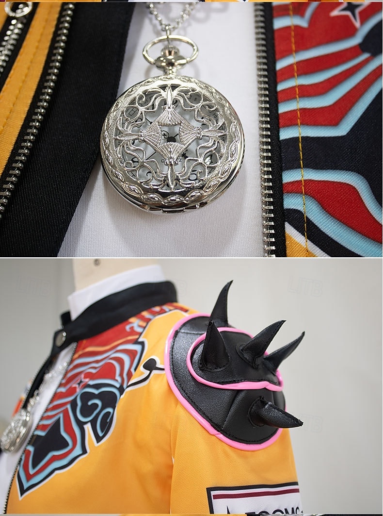 مستوحى من الكيبوب مستوحى من المعبود الكوري نجم البوب زي تأثيري تأثيري الباروكات زي تأثيري for للفتيات للأطفال عيد الرعب عيد الأطفال حفلة تنكرية 2026 - $46.99 –P9