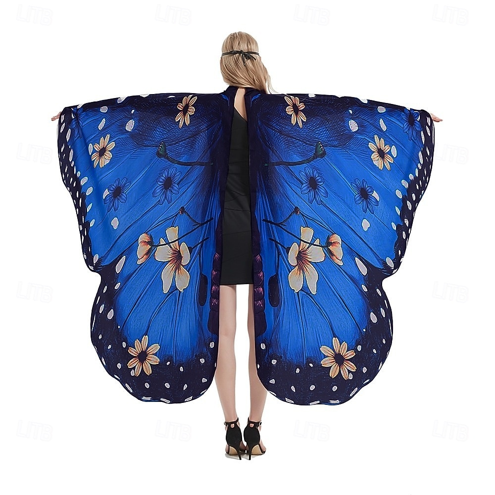 Costume Cosplay Ali Mantello Farfalla Cosplay Adulti Per donna Halloween martedì grasso Vestirsi del 2026 a $25.99 –P13
