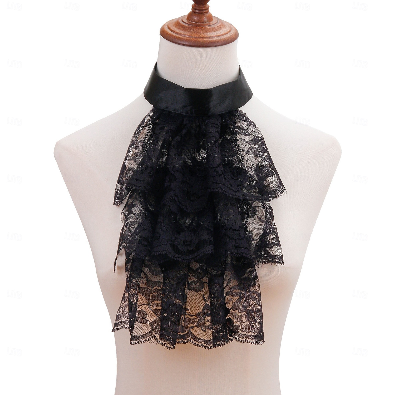 Retro Vintage Rococo Victorian Detachable Collar Princess Gentlewoman Lace Fancy Dress Women's Carnival Halloween Renaissance Fair Adults More Accessories 2026 - $27.99 –P9